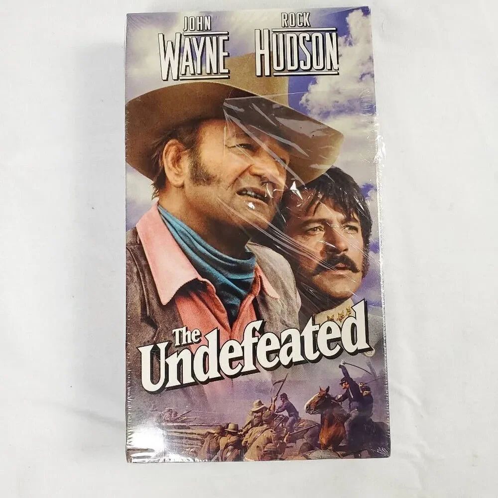 John Wayne Rock Hudson The Undefeated VHS Sealed (1969 Western)